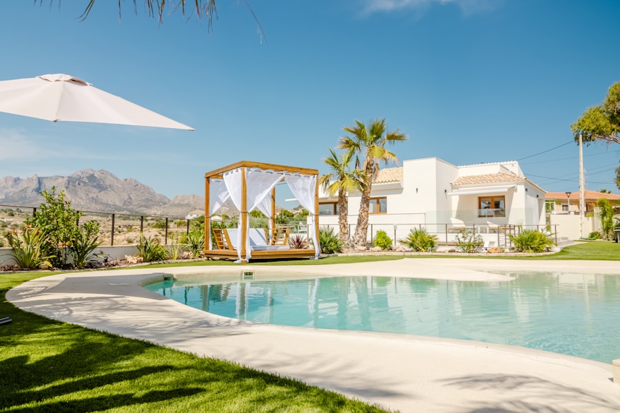 Piscine privée villa Altamira Mijas Golf